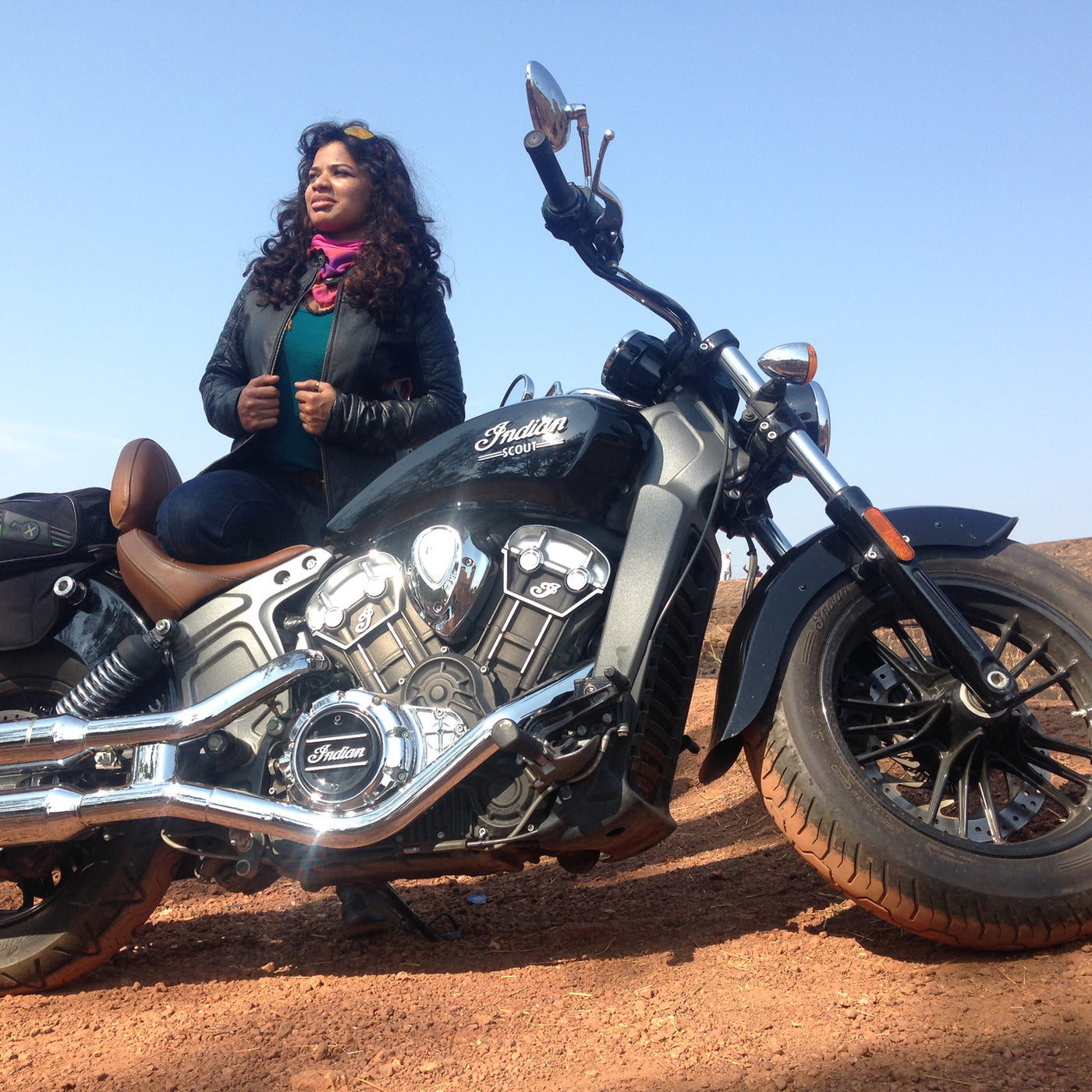  Anjaly Rajan, motorcycle rider in Dubai, UAE | Moto Femmes