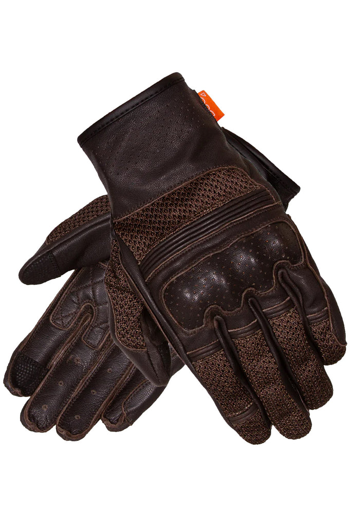 Winx Leather Motorcycle Gloves - Brown and Black – winxwheels