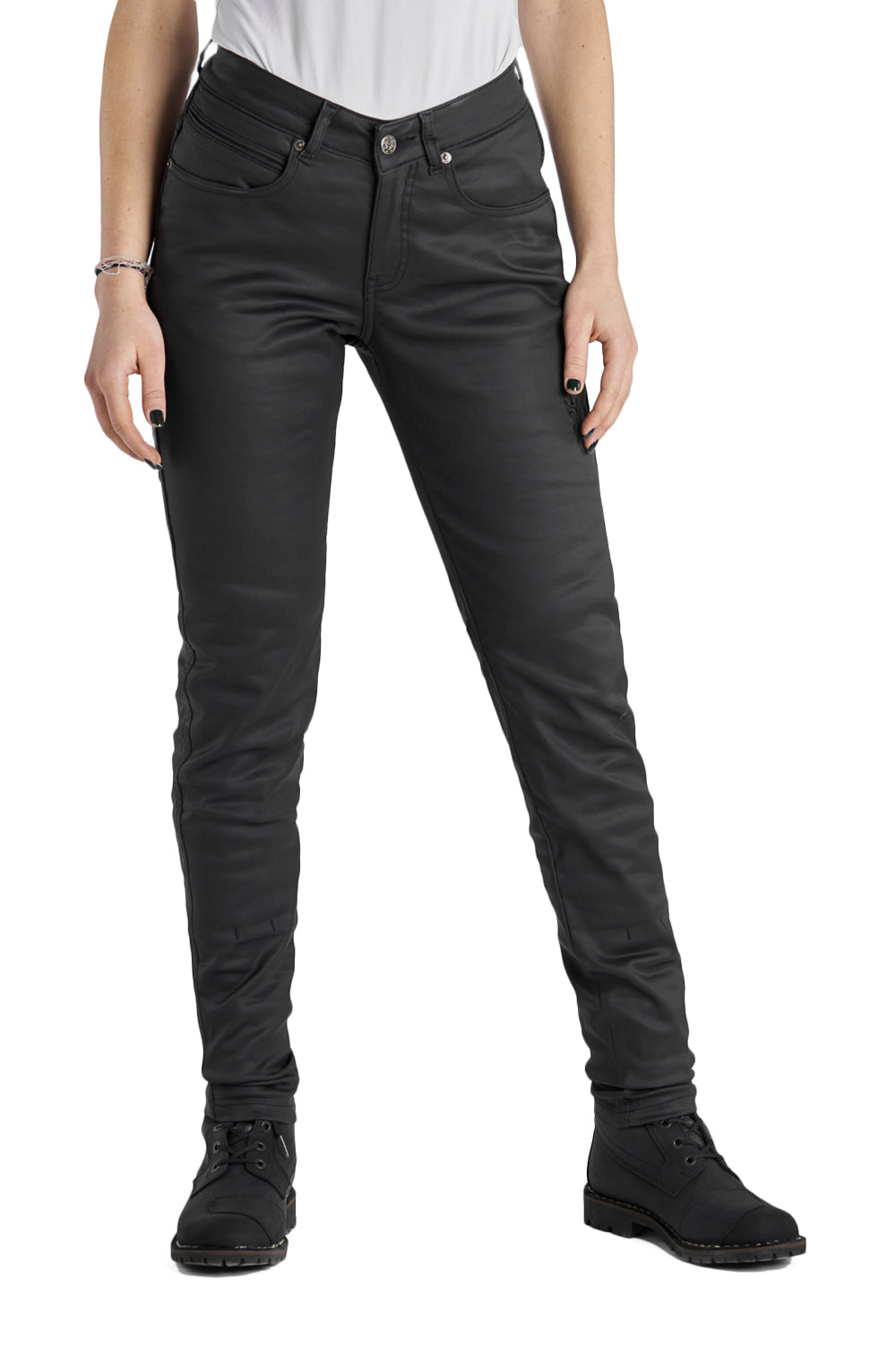 Atwyld Shred 2.0 Women's Armoured Leather Motorcycle Jeans